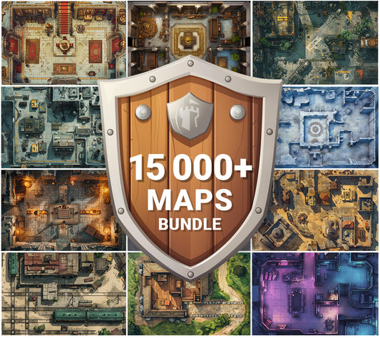 The Ultimate Maps Bundle - 15,000 Designs