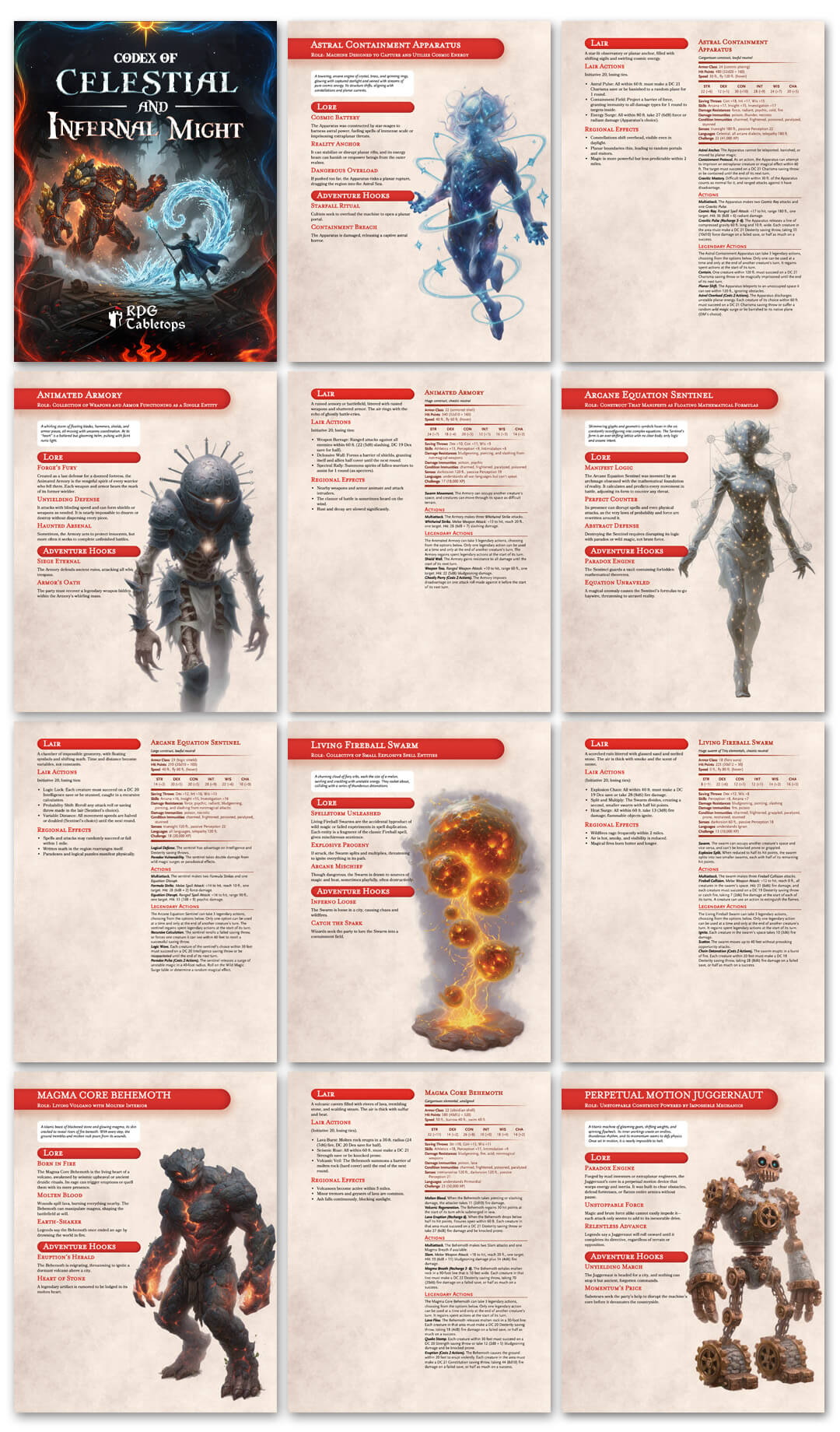 Preview of immersive RPG maps for D&D and other RPG games. These maps are designed to play immersive campaigns with their players. RPG Tabletops