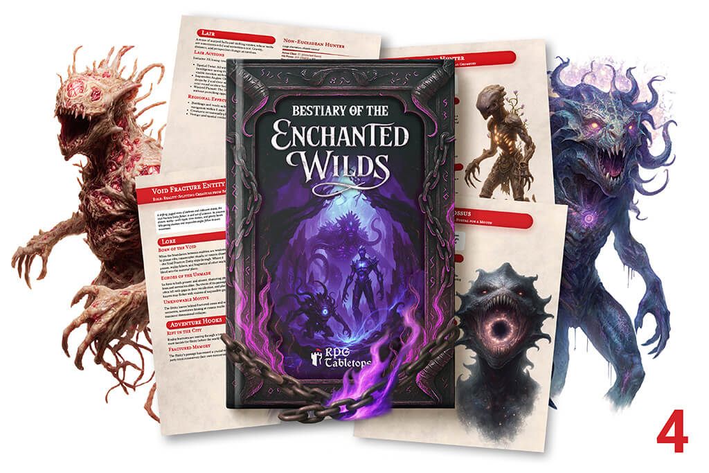 Masters of Monsters: 7 Tomes of Power for the 5th Edition – RPG Tabletops