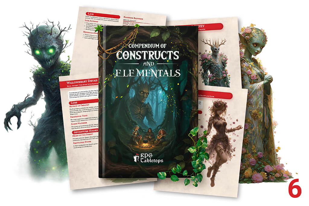 Close up of a detailed RPG maps that shows the level of detail.