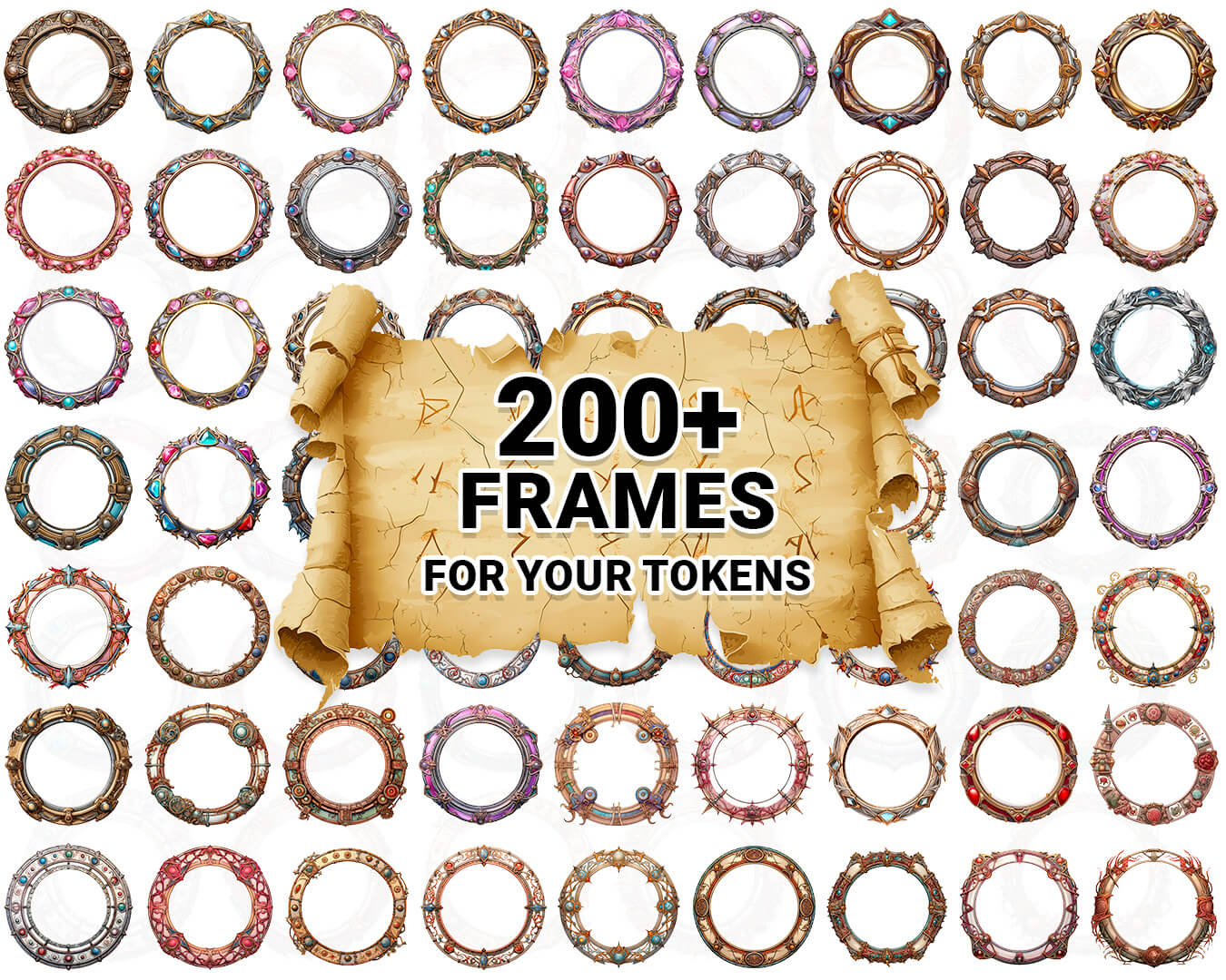 Camera Token Rpg 1,000+ Token Bundle for Any Campaign (+200 Frames) – RPG Tabletops
