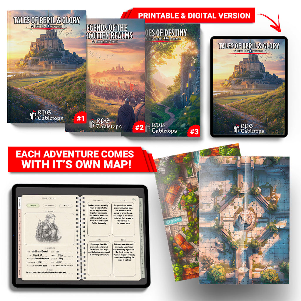 Close up of a detailed RPG maps that shows the level of detail.