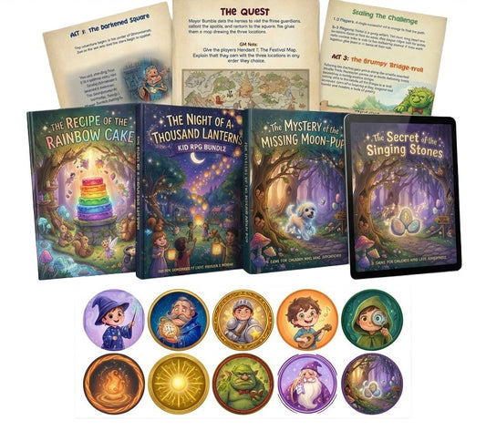 The Wonderquest Collection - An RPG Bundle for Kids