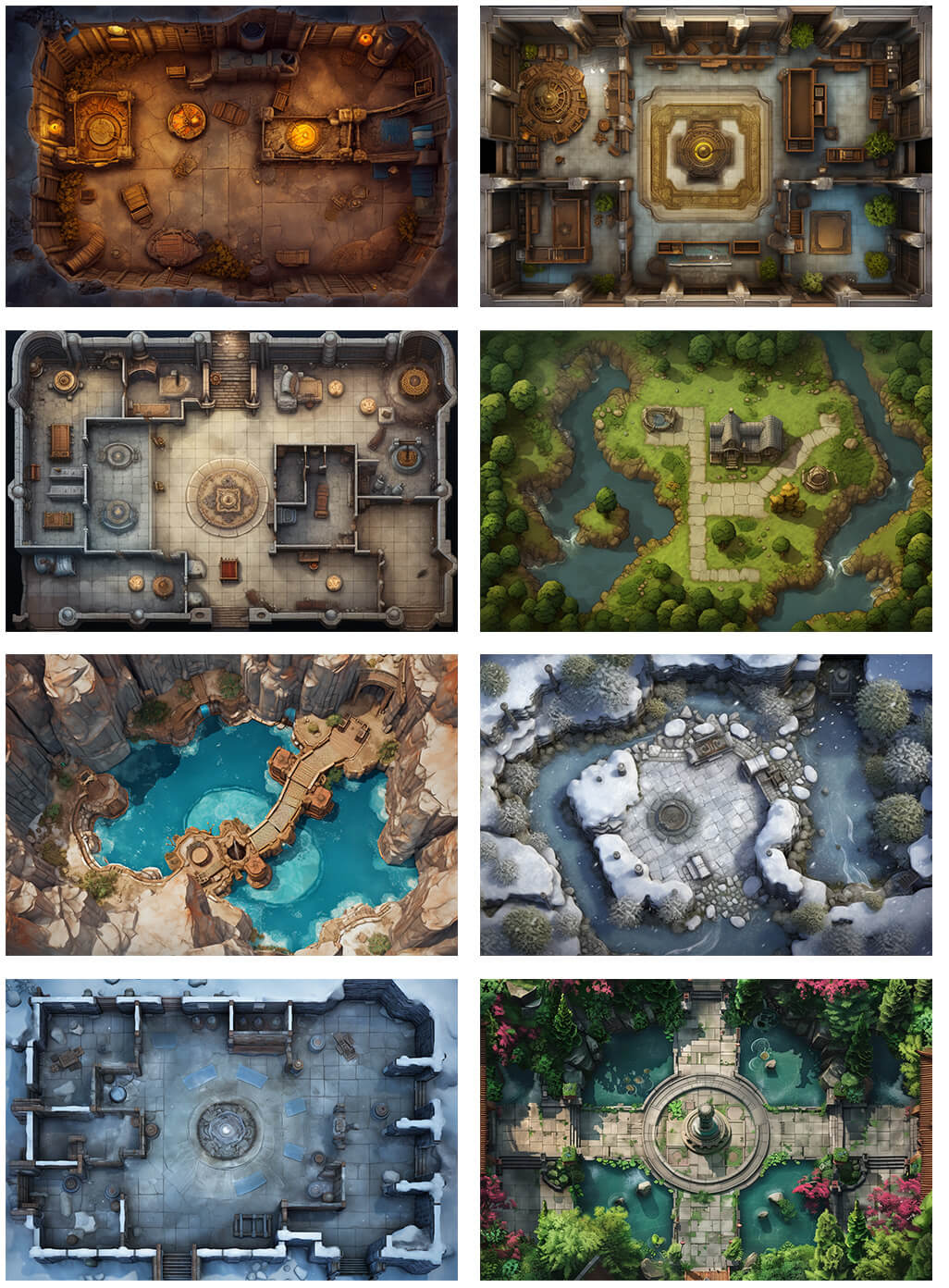 Computer Game Map Rpg The Ultimate Bundle of 15,000 RPG Maps for Virtual Tabletops β RPG ...