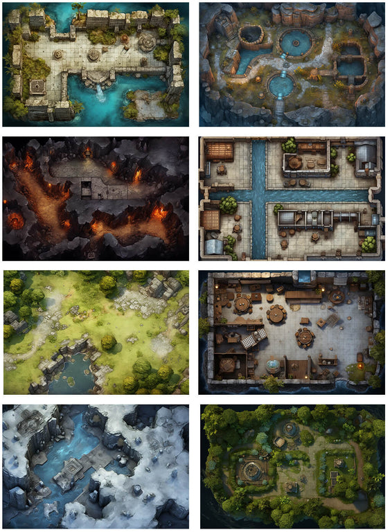 The Ultimate Bundle of 10,000 RPG Maps for Virtual Tabletops – RPG ...